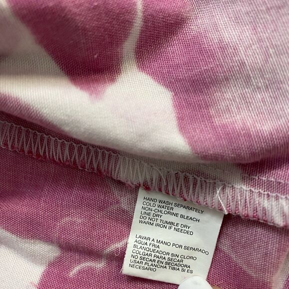 Haggar Blazer Womens Sz 12 Red Floral Jacket Office Workwear Coastal Resort - Picture 12 of 14